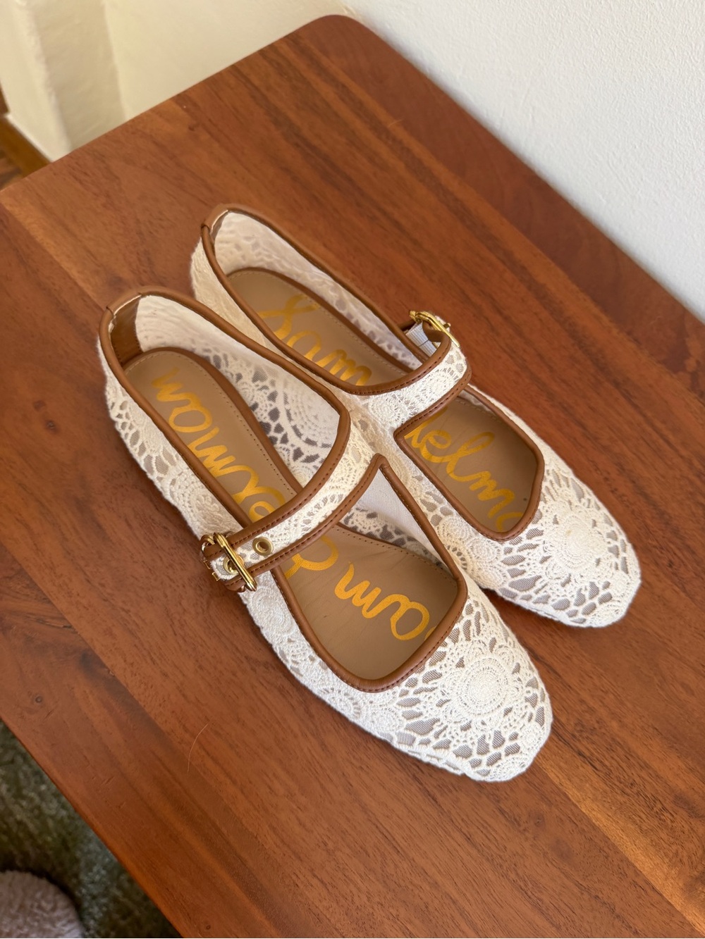 Sam Edelman Michaela Mesh Mary Jane Flat 6.5 - Picture 8 of 12